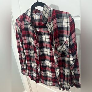 Flannel button up